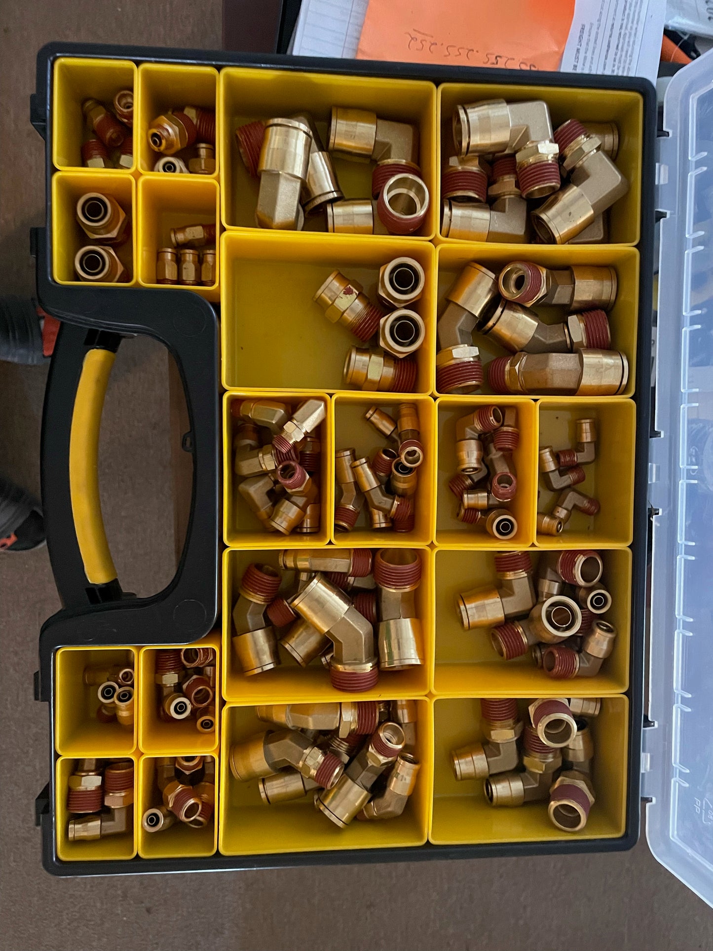 Red Air Line Fittings